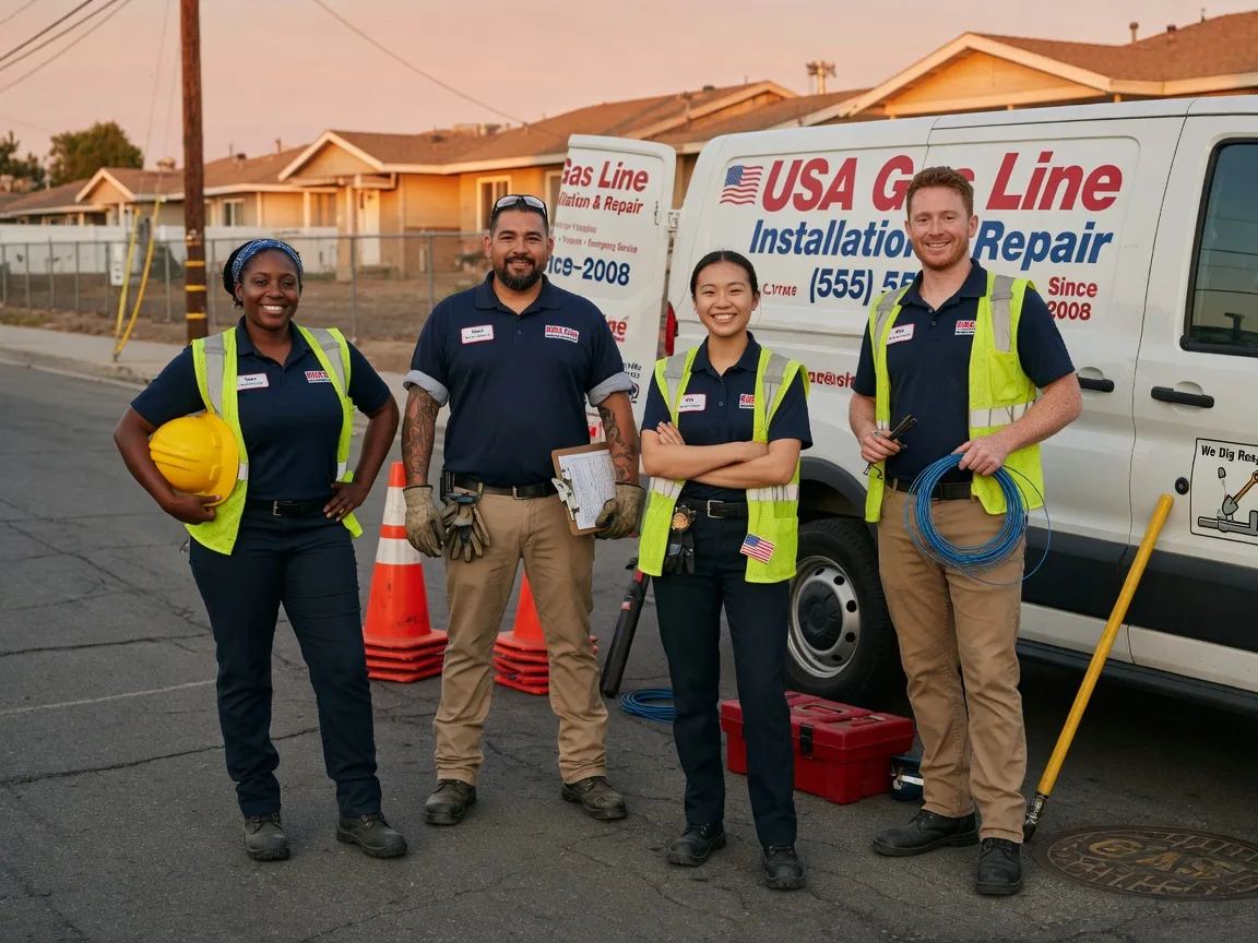Gas Line Installation company in Council Hill, OK